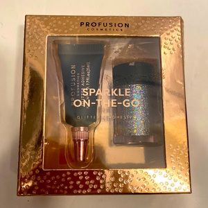 🆕PROFUSION COSMETICS: Sparkle On The Go- Glitter and Adhesive Pack